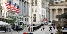 El distrito financiero de Nueva York, a mediados de julio.
